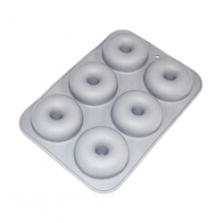 Silikonowa forma do oponek donuty 6 sztuk